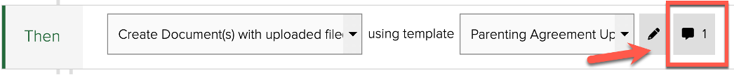 Adding a notification rule screenshot