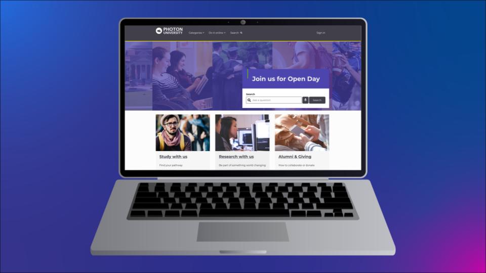 Example education site