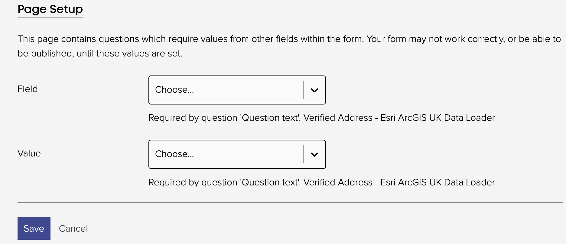 Verified Address - Esri ArcGIS UK Data Loader configuration