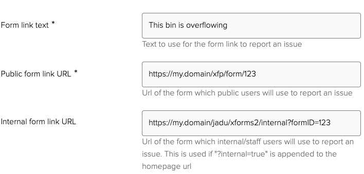 Confirm map widget settings - step 2