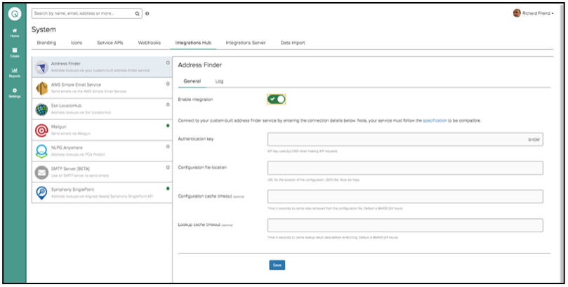 Integrations Hub