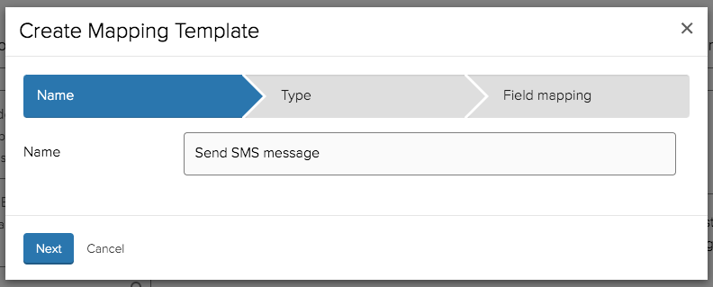 Mapping Template