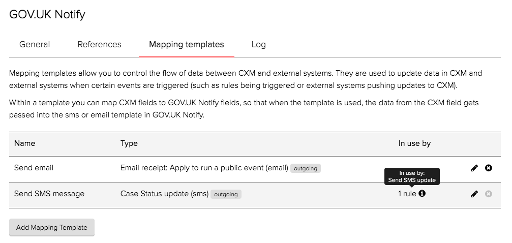 Mapping Templates