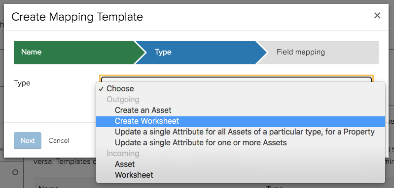 Mapping Template