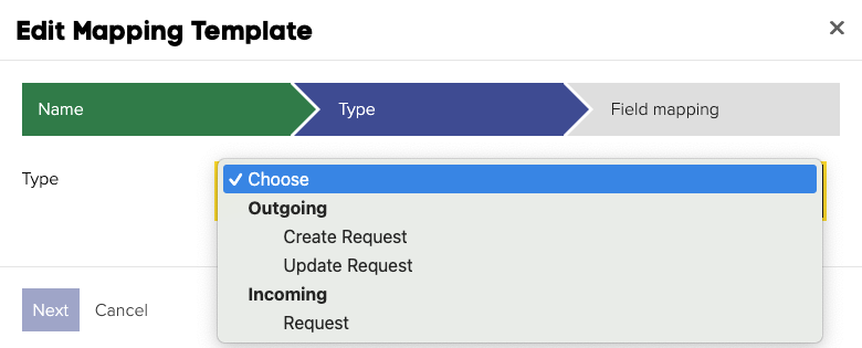 Mapping Template
