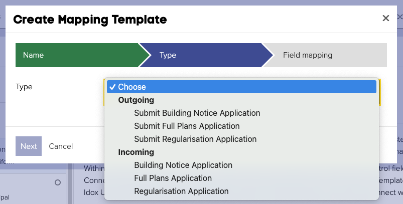 Mapping Template