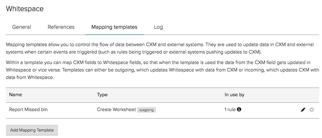 Mapping Templates